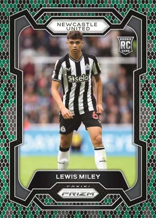 2023/24 Panini Prizm Premier League EPL Soccer Cards-Lewis Miley Snakeskin