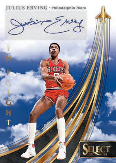 2023/24 Panini Select Basketball Cards - Julius Erving