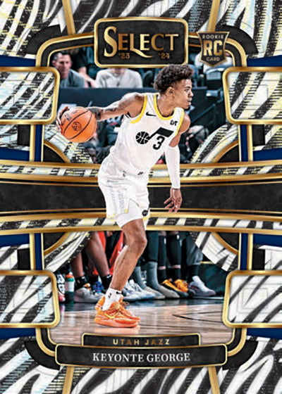 2023/24 Panini Select Basketball Cards - Keyonte George