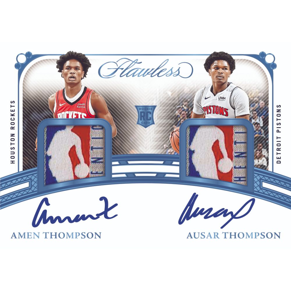 2023/24 Panini Flawless Basketball Cards - Amen Thompson_Ausar Thompson