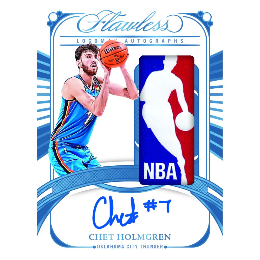 2023/24 Panini Flawless Basketball Cards - Chet Holmgren