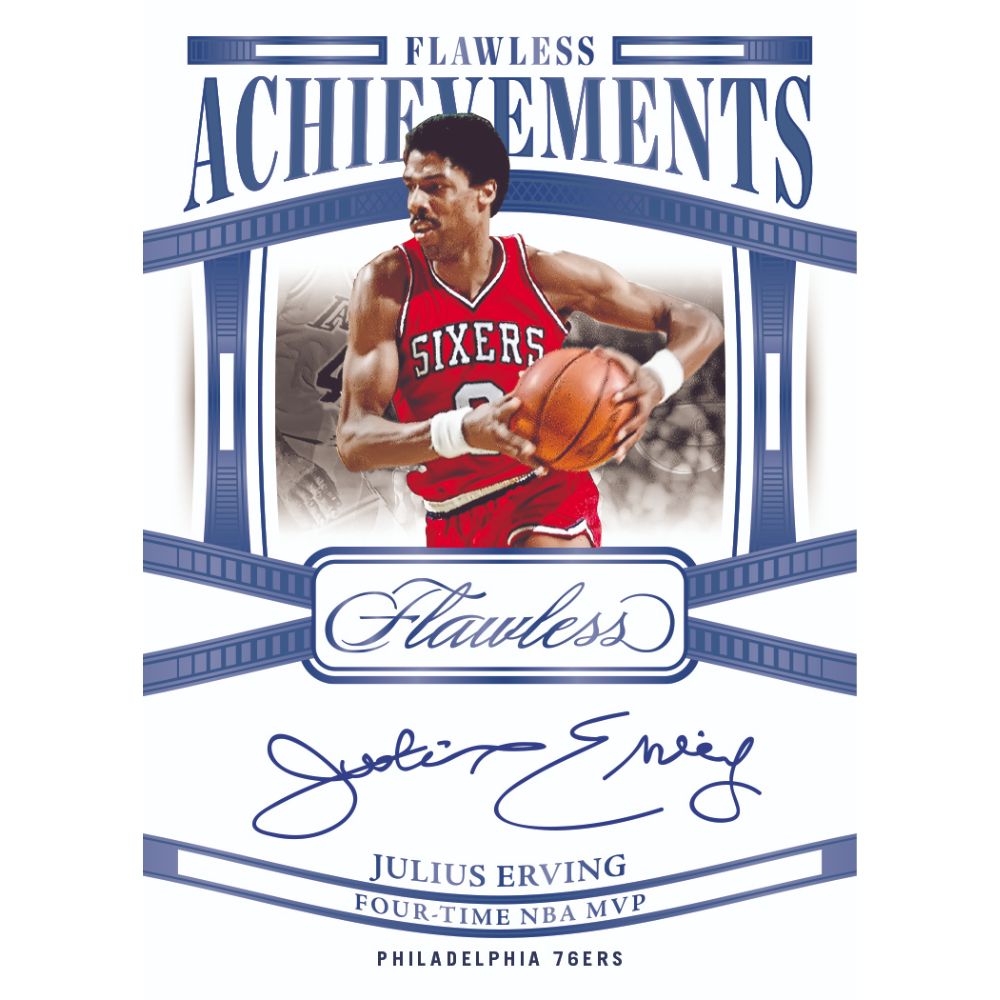 2023/24 Panini Flawless Basketball Cards - Julius Erving