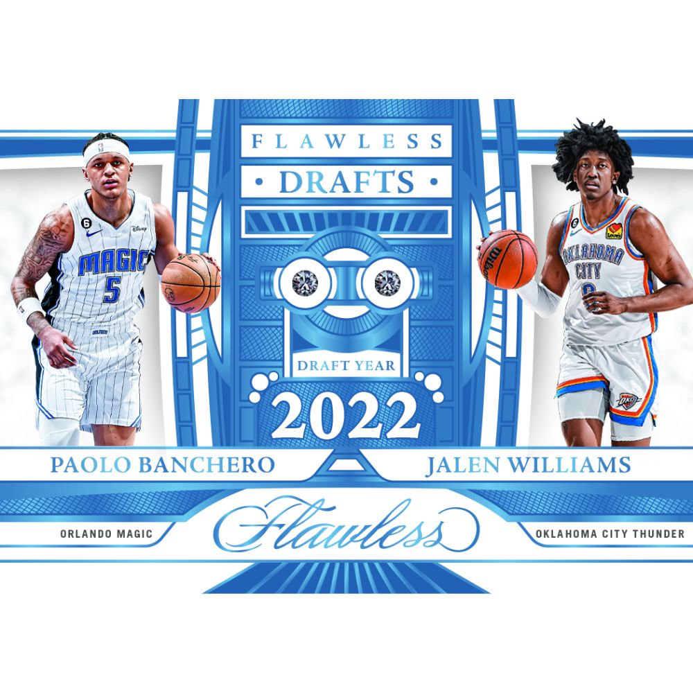 2023/24 Panini Flawless Basketball Cards - Paolo Banchero_Jalen Williams
