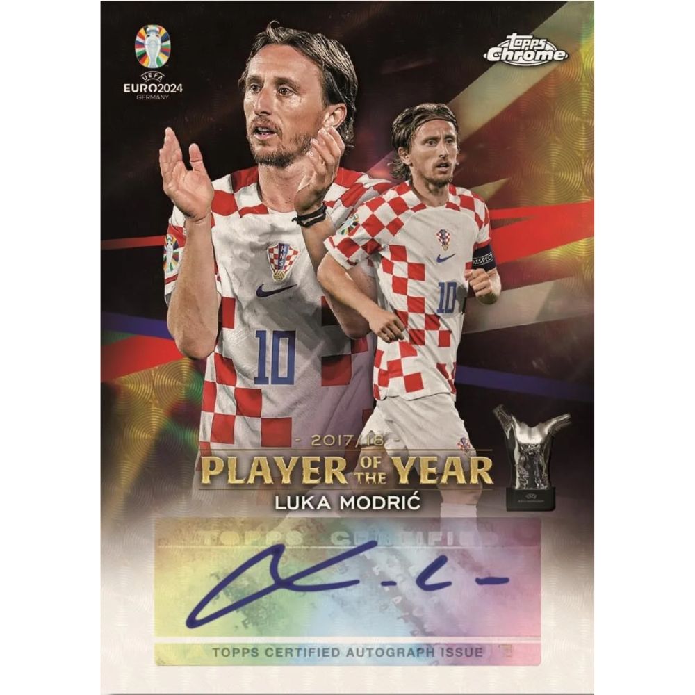 2023/24 Topps Chrome UEFA Euro Soccer Hobby Box - Trading Card Market