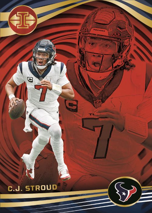 2023 Panini Illusions Football Cards -CJ Stroud - Red