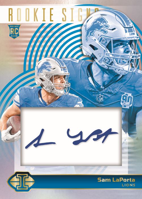 2023 Panini Illusions Football Cards - Sam LaPorta_Rookie Signs
