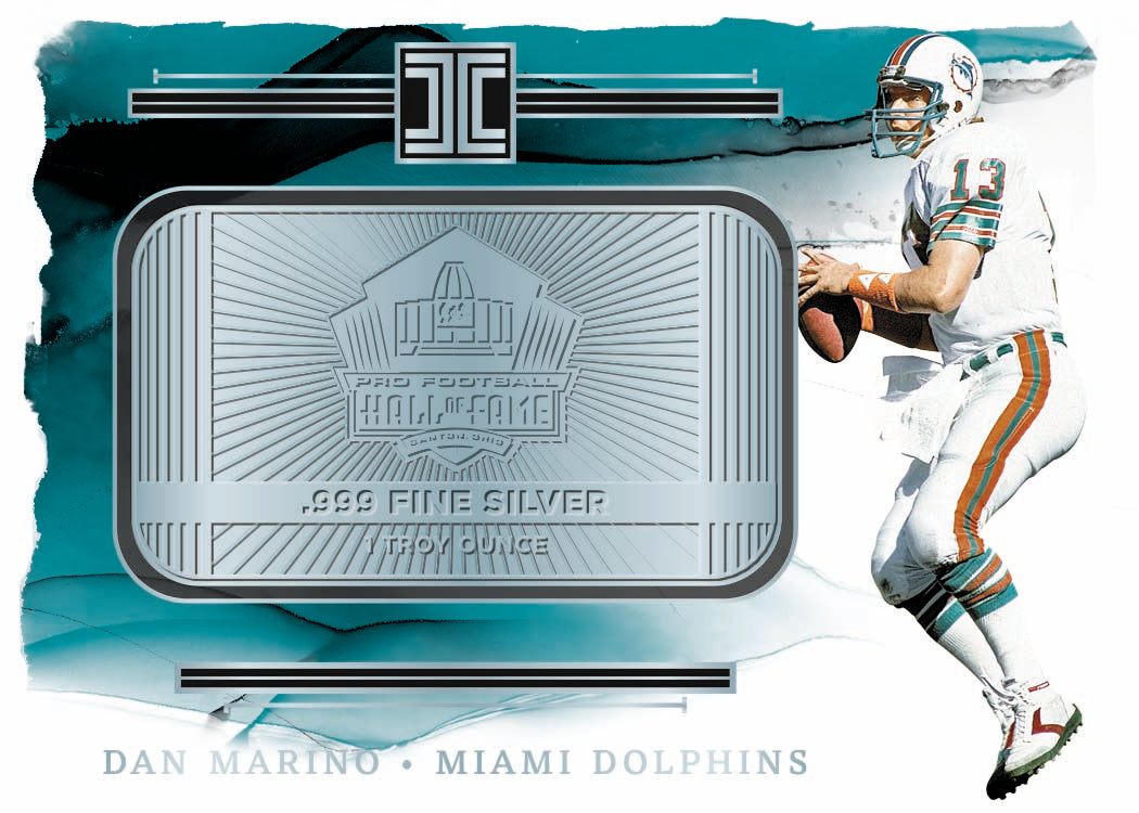 2023 Panini Impeccable Football Cards-Dan Marino_Silver Hall of Famers