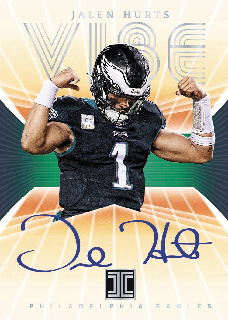 2023 Panini Impeccable Football Cards-Jalen Hurts Auto