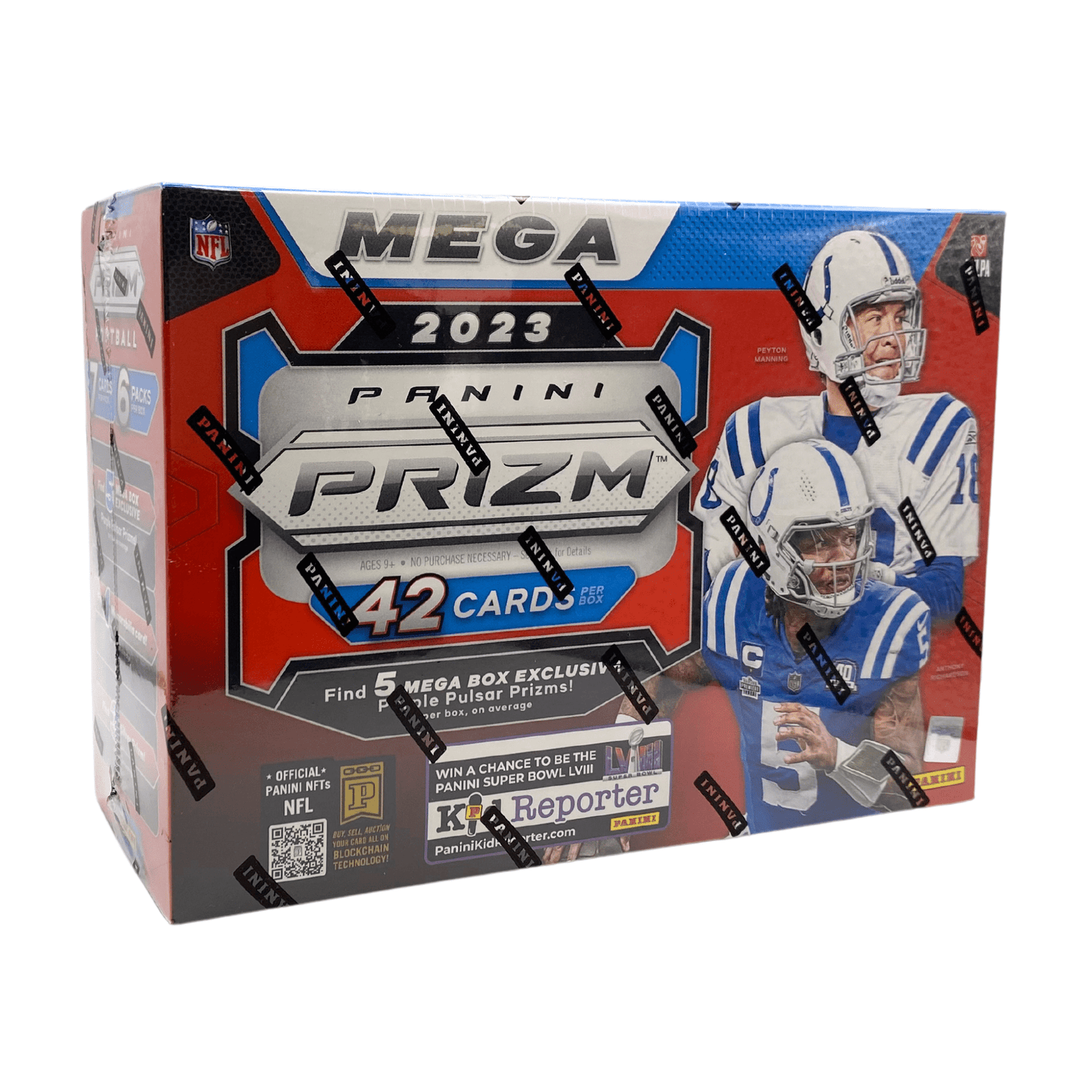 2023 Panini Prizm Football Mega Box (Purple Pulsar Prizms) - Trading Card Market
