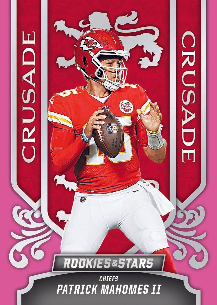 2023 Panini Rookies & Stars Football Cards -Patrick Mahomes-Crusade Pink