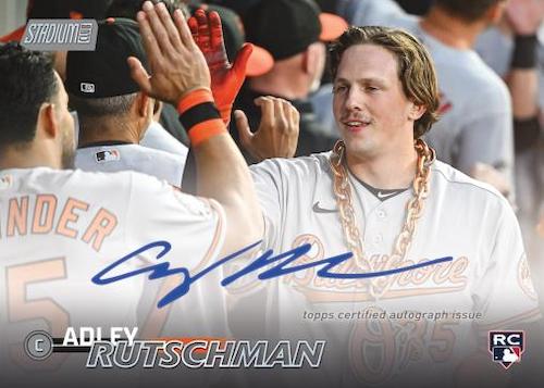 2023 Topps Stadium Club Baseball Cards-Adley Rutschman