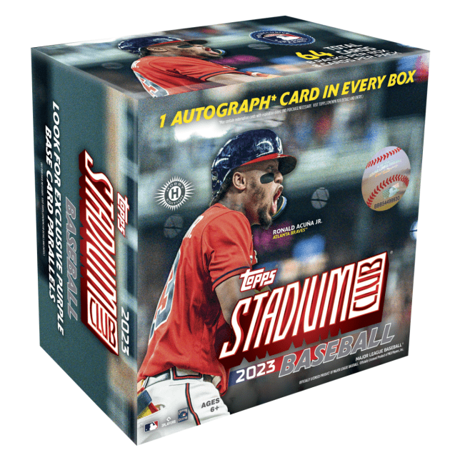 2023 Topps Stadium Club Baseball Compact Hobby Box - Trading Card Market