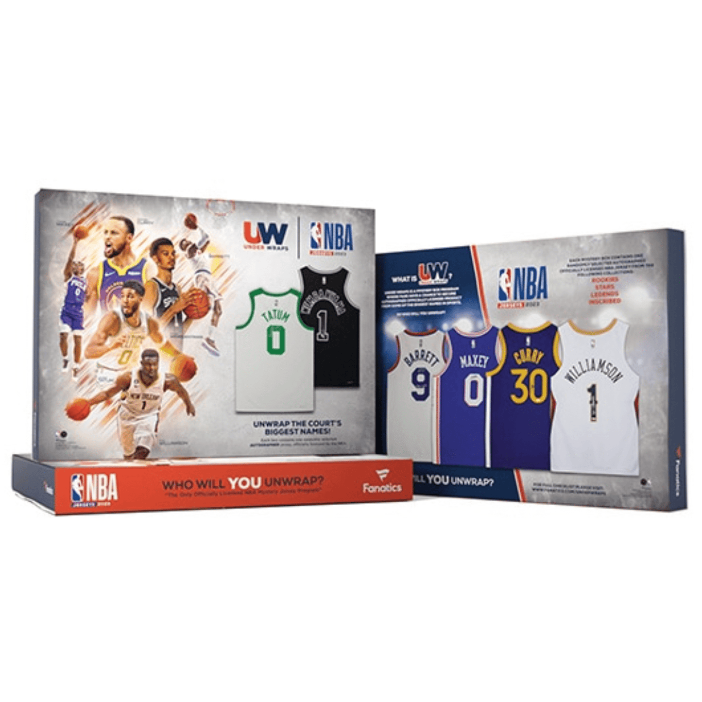 2023/24 Fanatics Under Wraps NBA Jersey Hobby Box - Trading Card Market