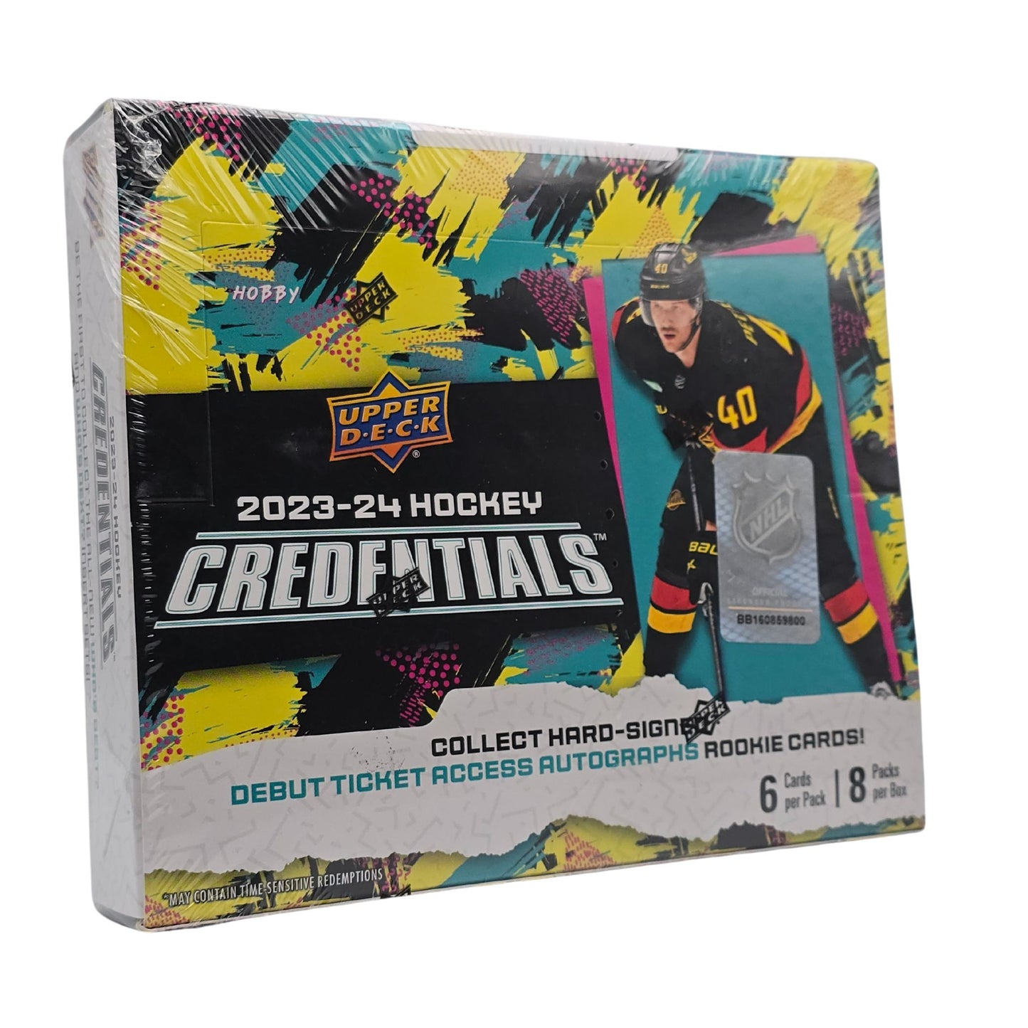 2023/24 Upper Deck Credentials Hockey Hobby Box - Trading Card Market