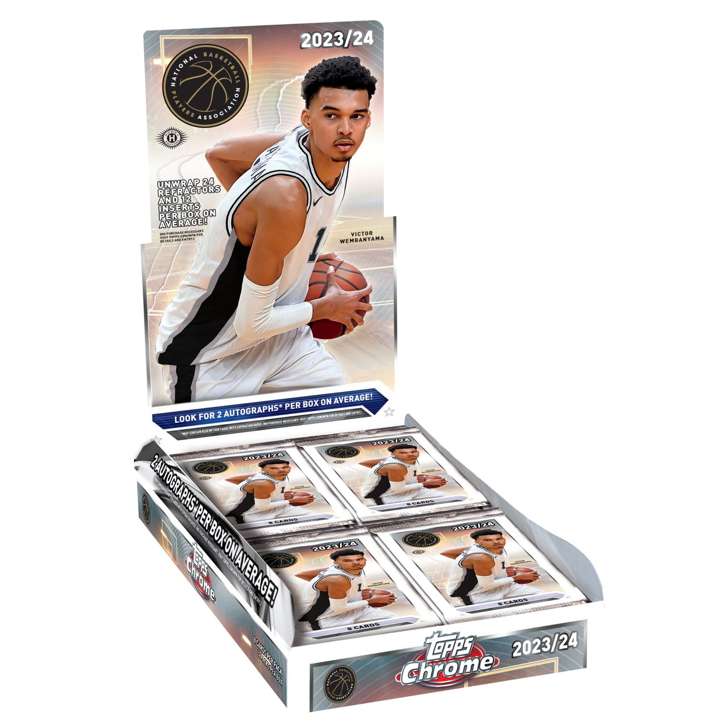2023/24 Topps Chrome Basketball Hobby Box - Trading Card Market