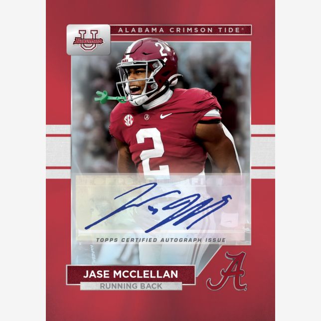 2023 Bowman University Alabama Football -Jase McClellan