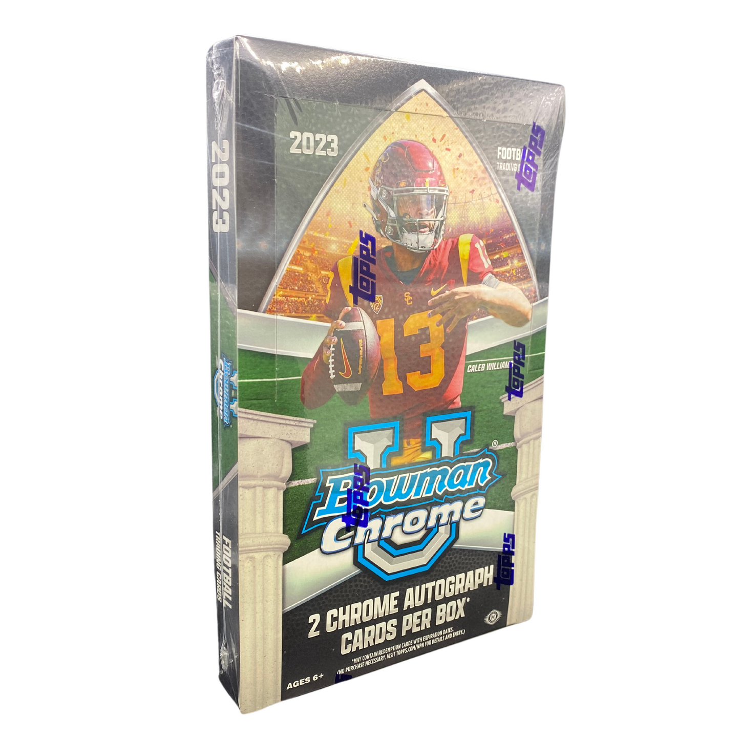 2023 Bowman Chrome University Football Hobby Box