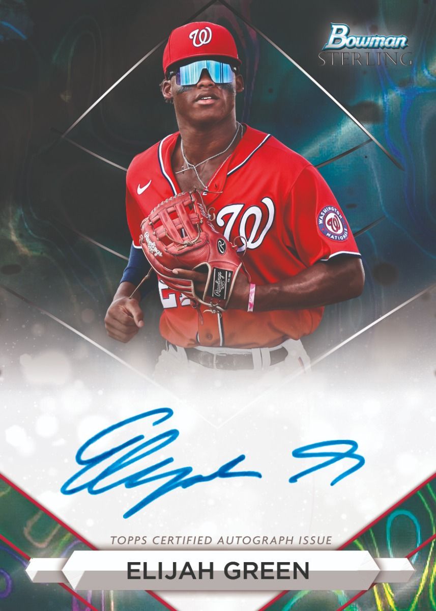 2023 Bowman Sterling Baseball Hobby Box-Elijah Green