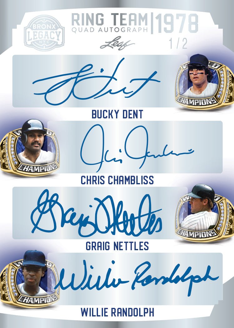 2023 Leaf Bronx Legacy Baseball Hobby Box - Trading Card Market