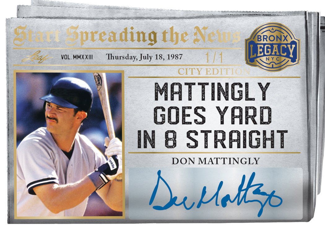 2023 Leaf Bronx Legacy Baseball Hobby Box - Trading Card Market