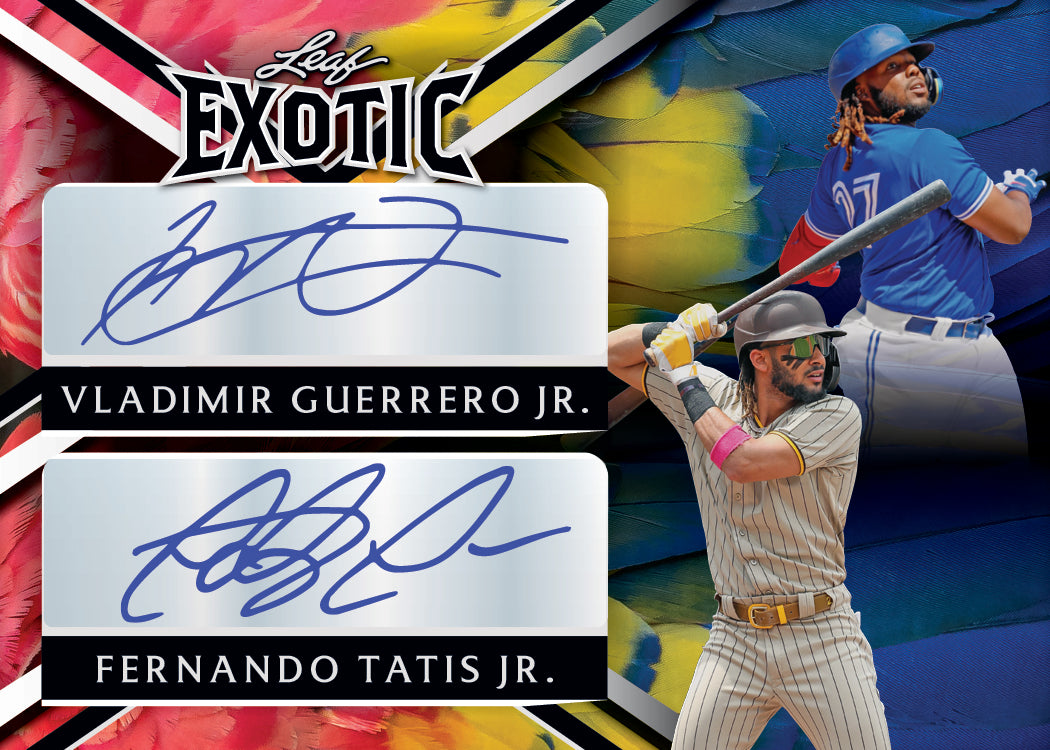 2023 Leaf Exotic Baseball Hobby Box-Guerrero_Tatis