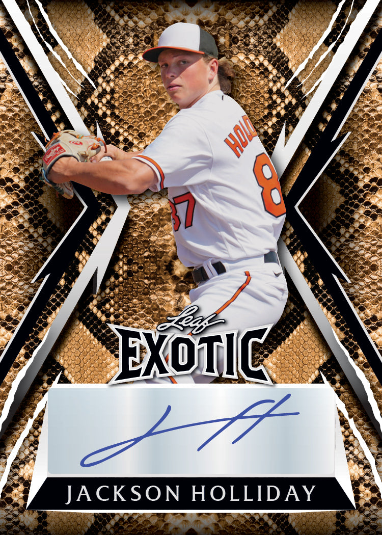 2023 Leaf Exotic Baseball Hobby Box-Jackson Holliday