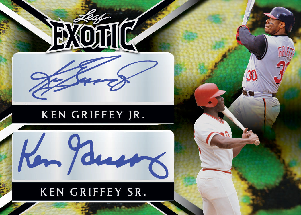 2023 Leaf Exotic Baseball Hobby Box-Ken Griffey
