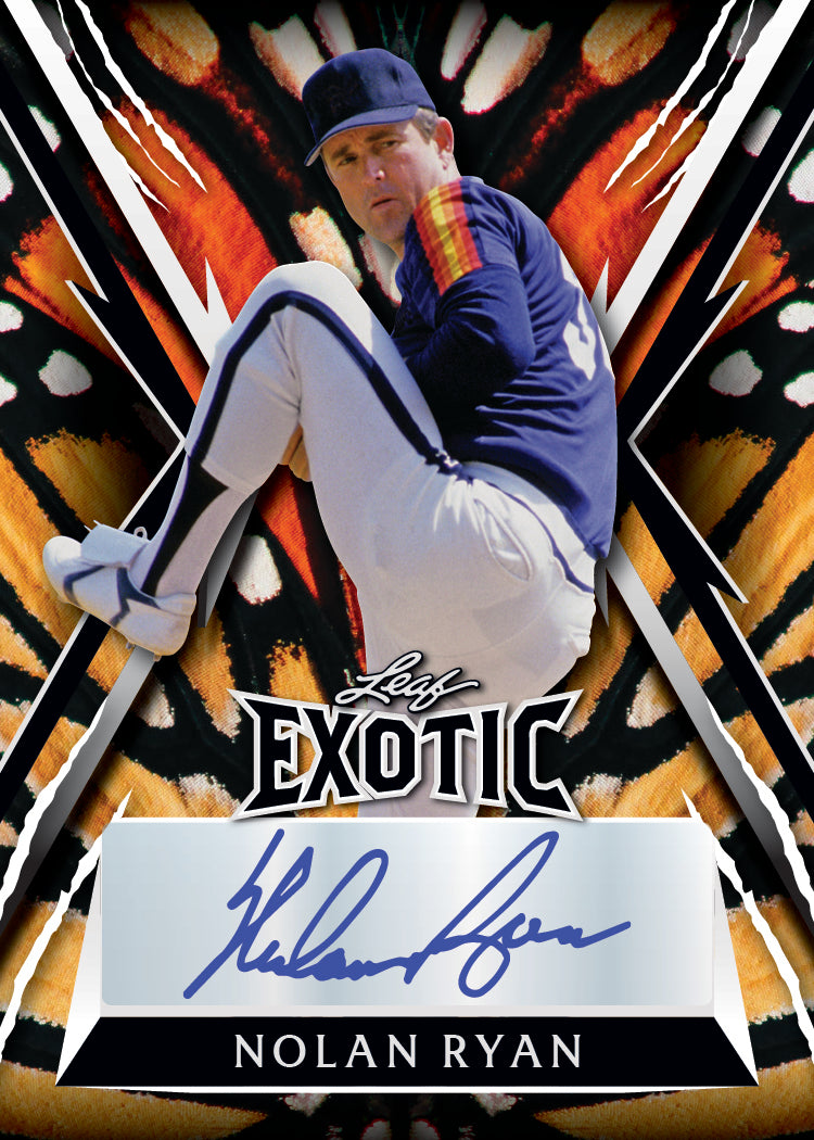 2023 Leaf Exotic Baseball Hobby Box-Nolan Ryan