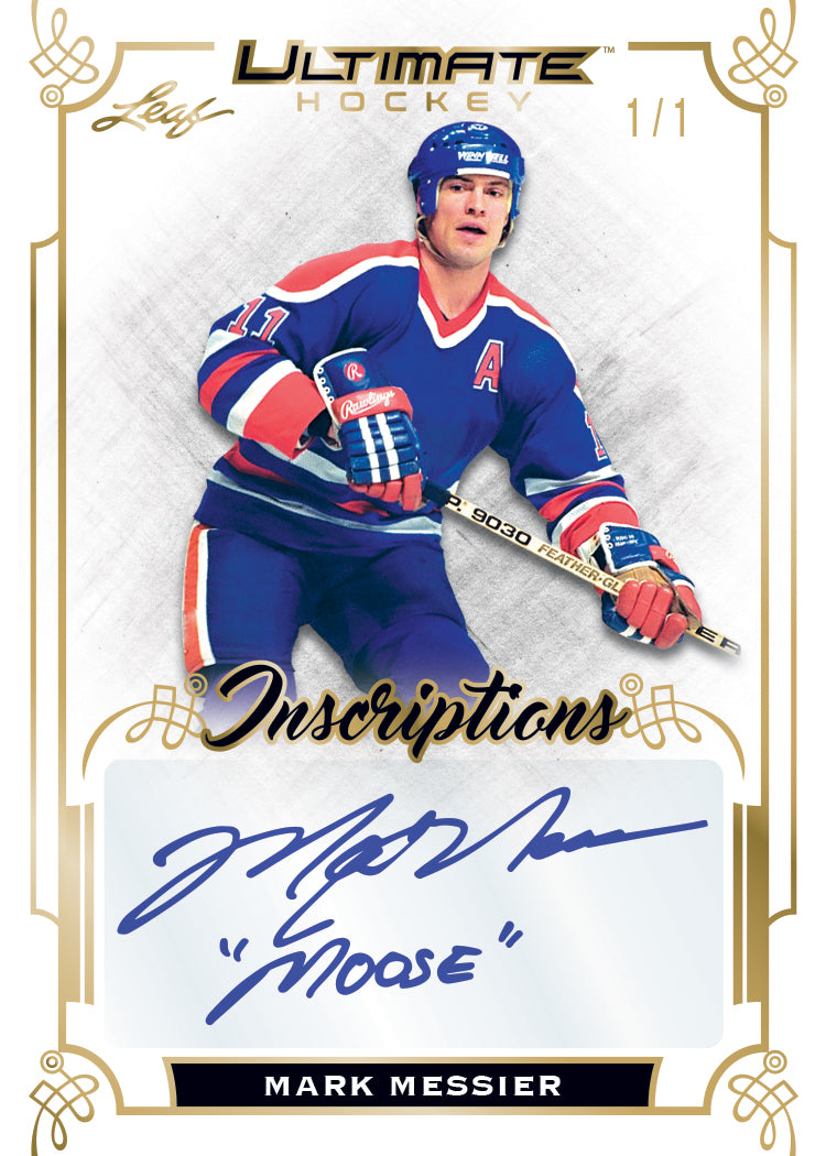 2023 Leaf Ultimate Hockey Hobby Box-Mark Messier
