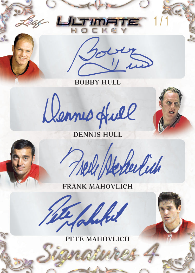 2023 Leaf Ultimate Hockey Hobby Box-Signatures 4
