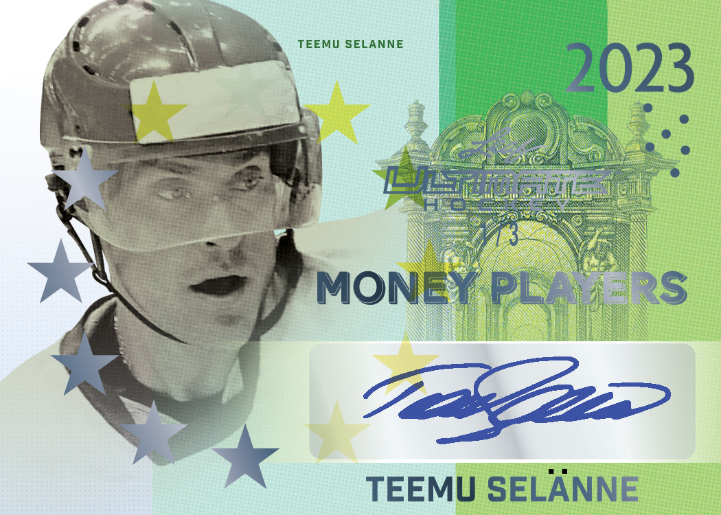 2023 Leaf Ultimate Hockey Hobby Box-Teemu Selanne MoneyPlayers