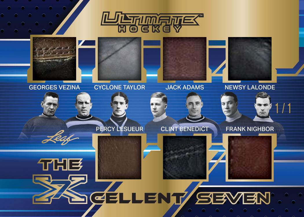 2023 Leaf Ultimate Hockey Hobby Box-The Excellent Seven