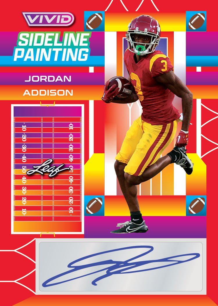 2023 Leaf Vivid Football Hobby Box