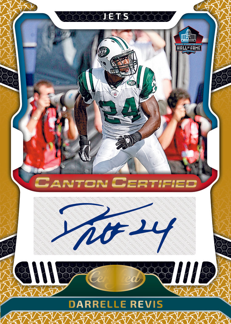 2023 Panini Certified Football Hobby Box-Darrelle Revis