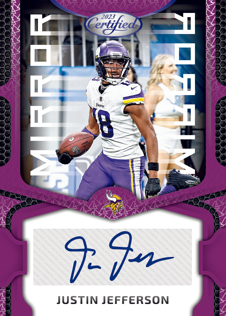 2023 Panini Certified Football Hobby Box-Justin Jefferson