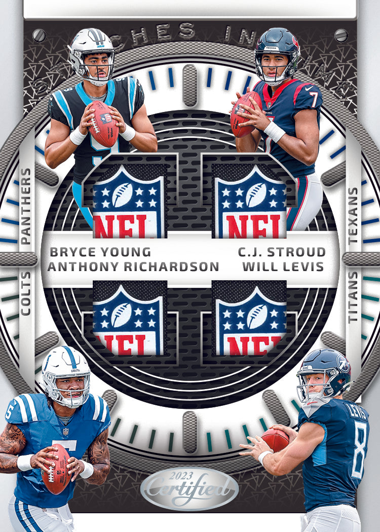 2023 Panini Certified Football Hobby Box-Young_Richardson_Stroud_Levis