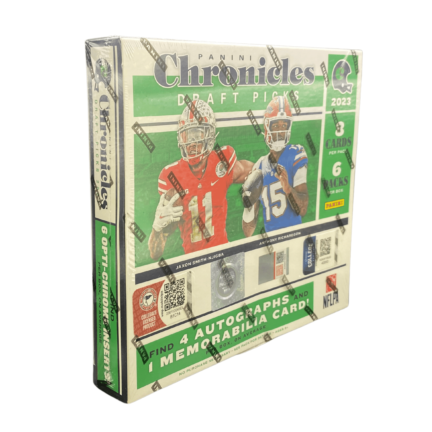 2023 Panini Chronicles Draft Picks Football Hobby Box - Trading Card Market