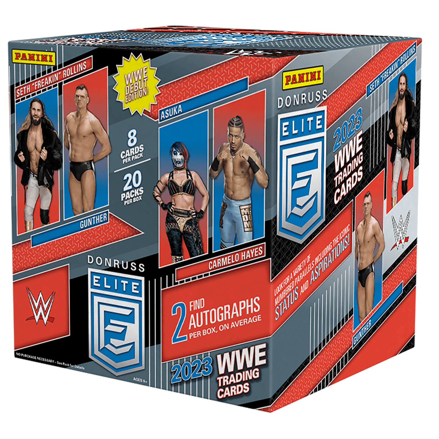2023 Panini Donruss Elite WWE Wrestling Hobby Box - Trading Card Market