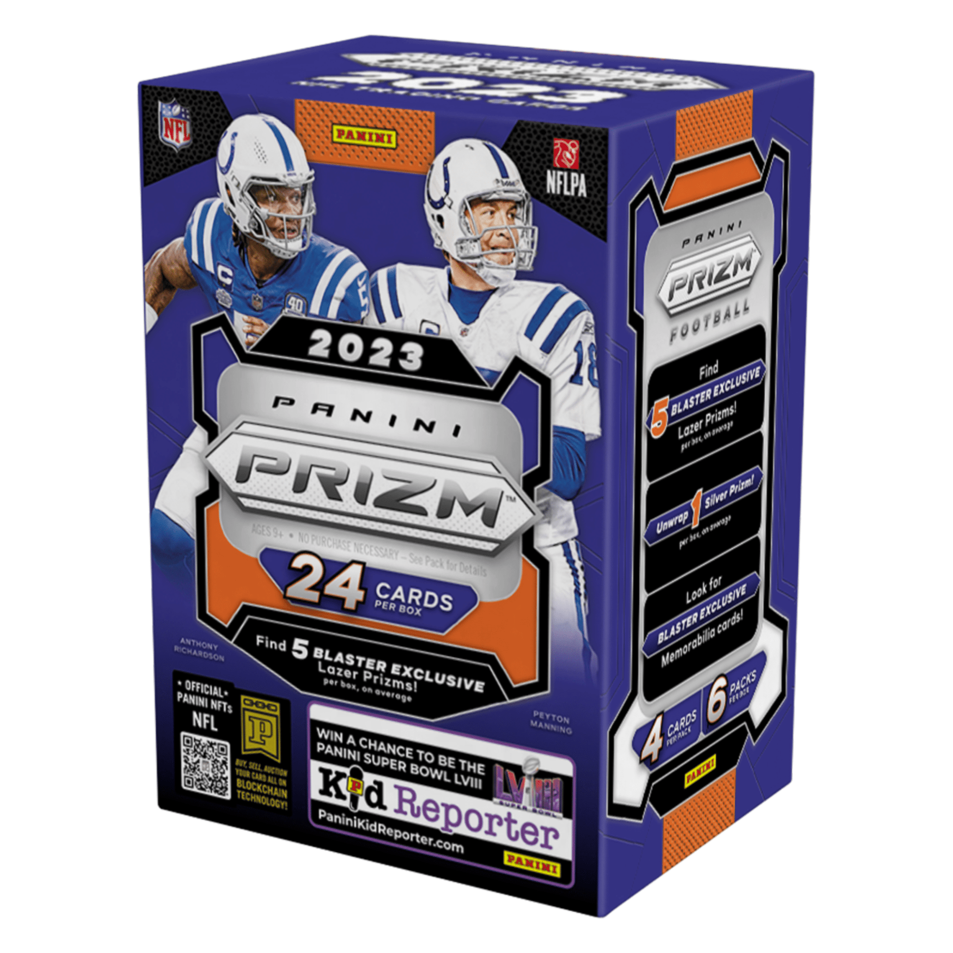 2023 Panini Prizm Football Blaster Box (Lazer Prizms) - Trading Card Market