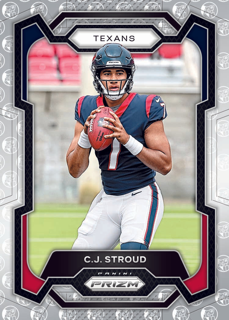 2023 Panini Prizm Football - C.J. Stroud_White Knight