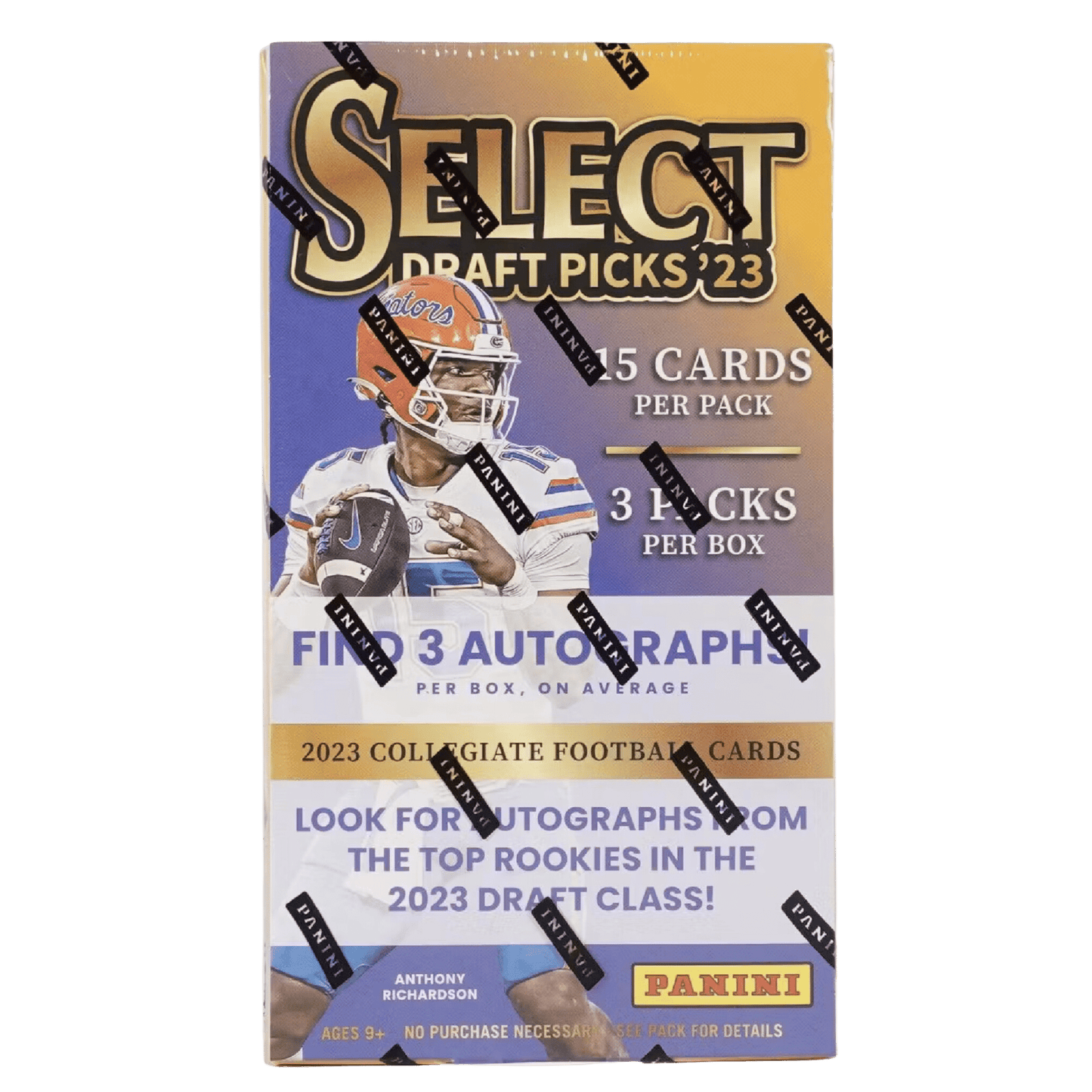 2023 Panini Select Draft Picks Football Hobby Bo