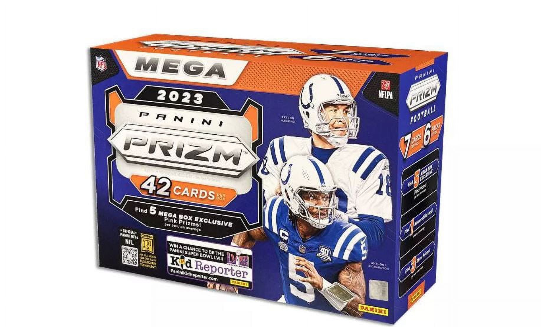 2023 Panini Prizm Football Mega Box (Pink Prizms) - Trading Card Market