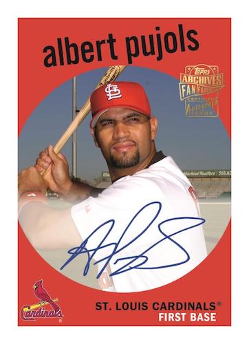 2023 Topps Archives Baseball-Albert Pujols
