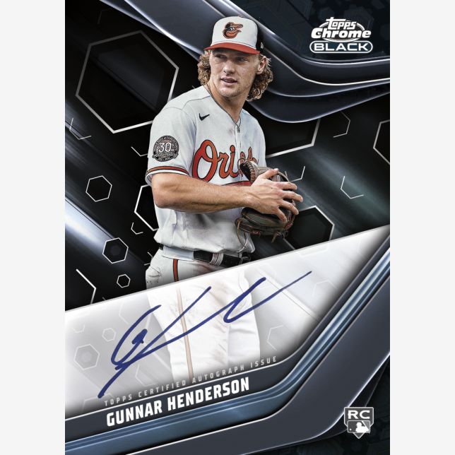 2023 Topps Chrome Black Baseball Hobby Box - Trading Card Market