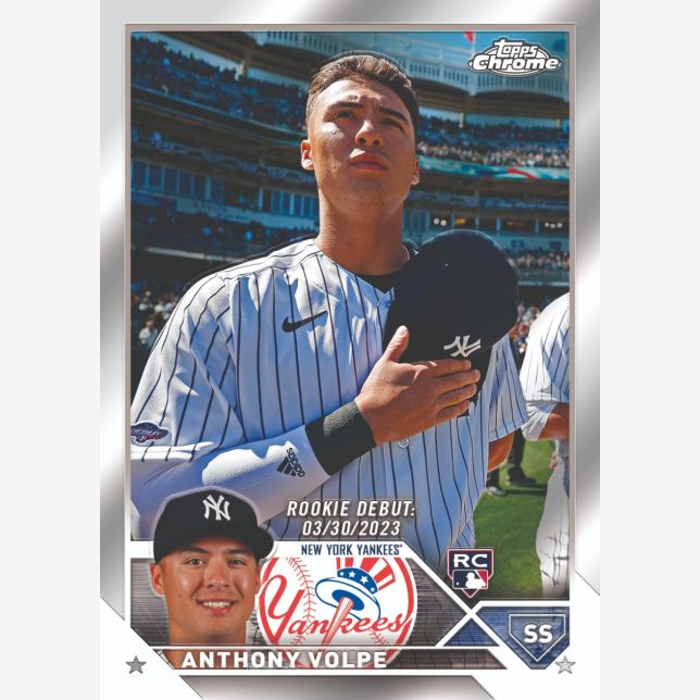 2023 Topps Chrome Update Baseball-Anthony Volpe