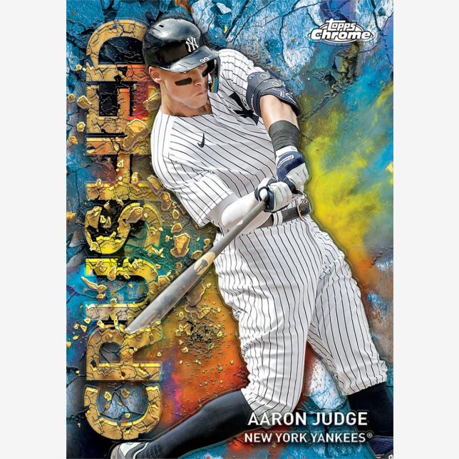 2023 Topps Chrome Update Baseball-Crushed_Aaron Judge