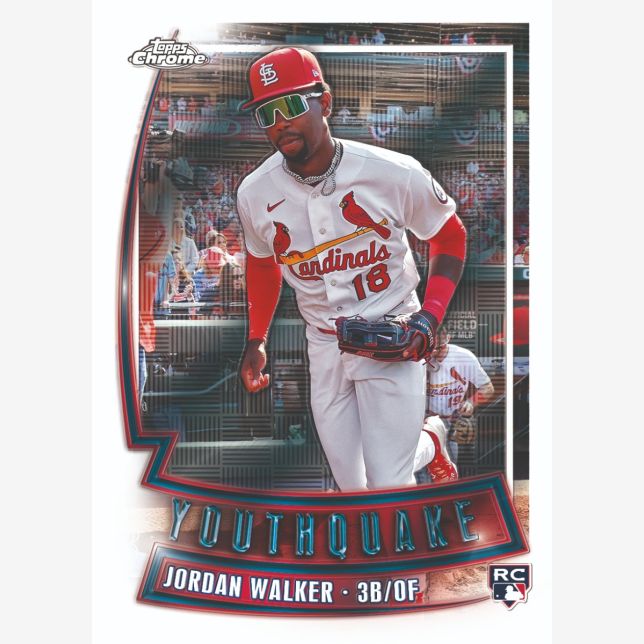 2023 Topps Chrome Update Baseball-Jordan Walker_Youthquake