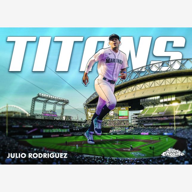 2023 Topps Chrome Update Baseball-Titans_Julio Rodriguez