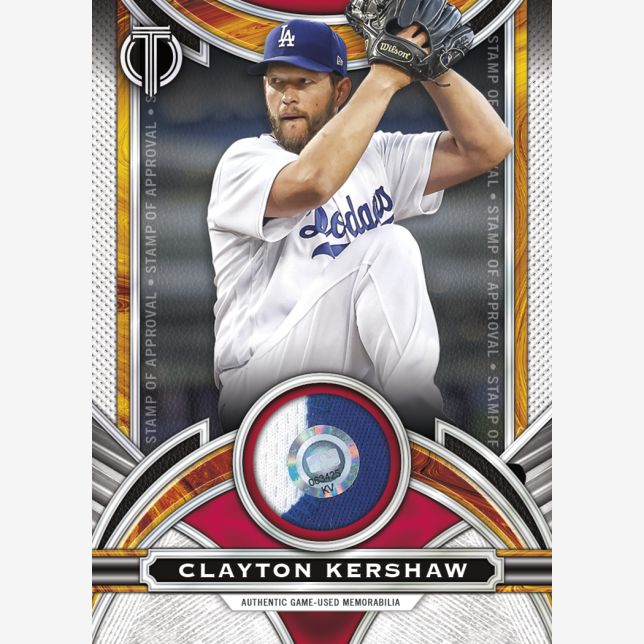 2023 Topps Tribute Baseball Hobby Box-Clayton Kershaw