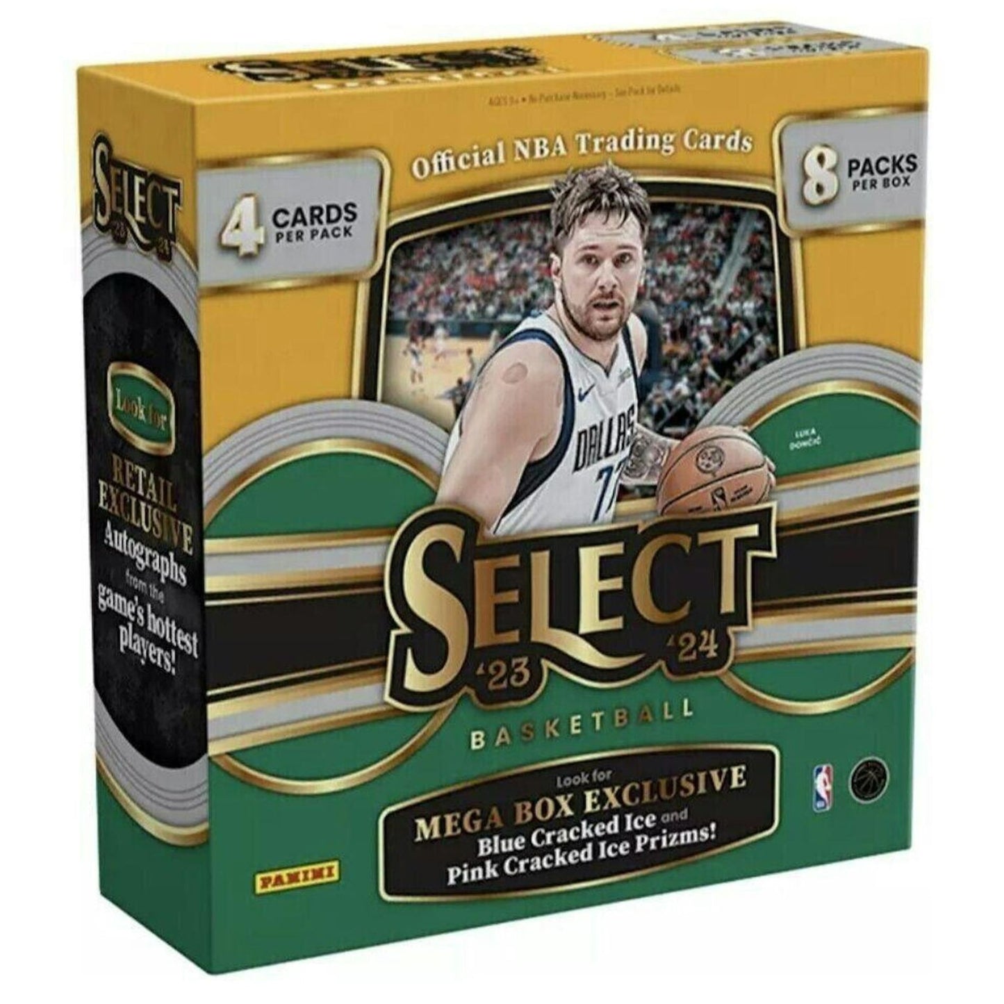 2023/24 Panini Select Basketball Mega Box (Blue Cracked Ice) (Back - to - School Sale) - Trading Card Market